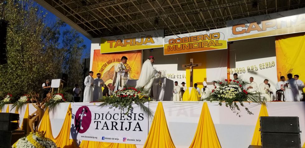 Este jueves, fieles vivirán la misa de Corpus Christi en el Parque Temático de Tarija