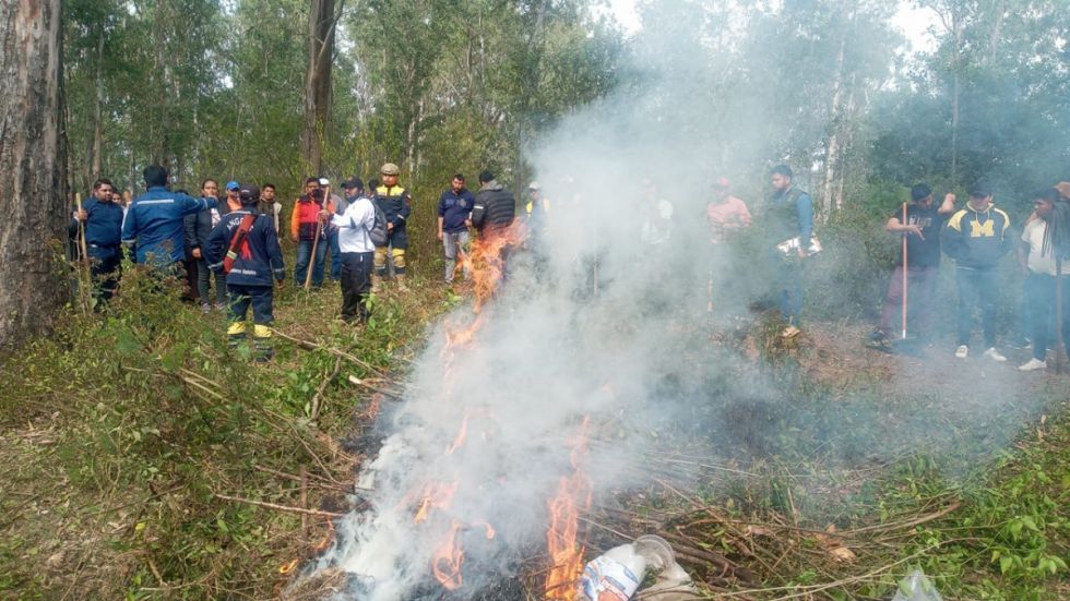 Crean brigadas de atención contra incendios en Entre Ríos