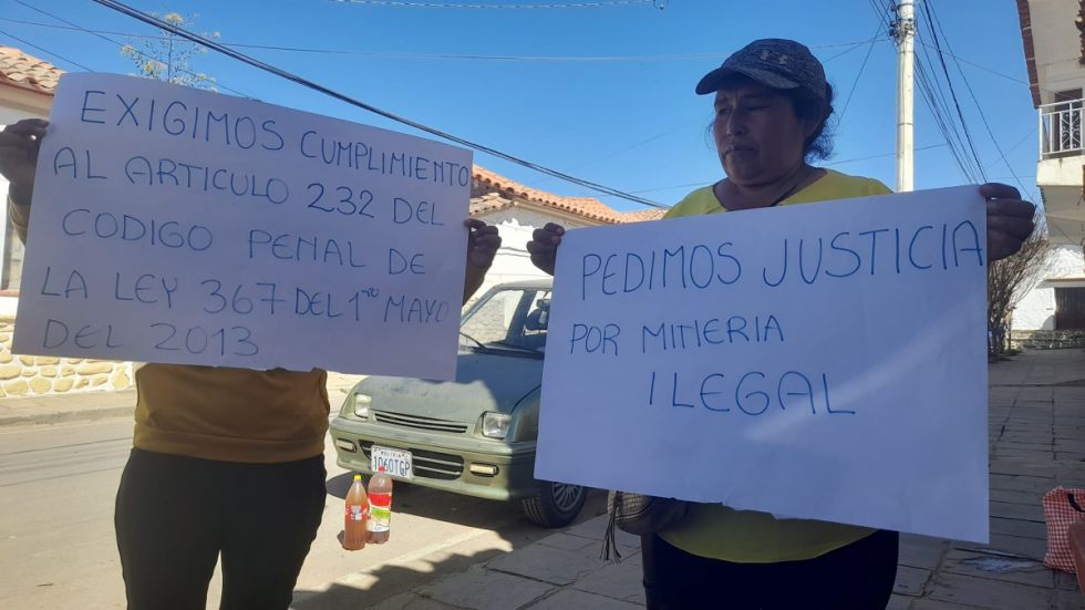 Surgen contradicciones por la minería ilegal en Huarmachi