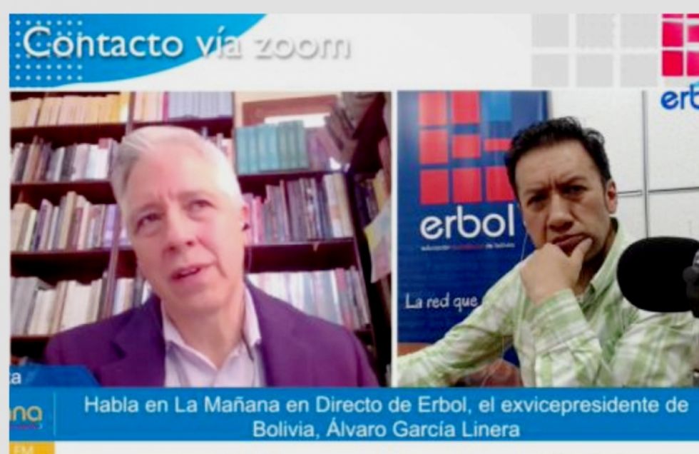 Álvaro García votaría por Evo sobre Arce, pero alerta que el MAS dividido perdería la elección