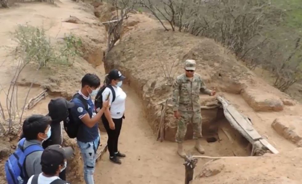 Sánchez pide a Arce declarar "patrimonio histórico cultural" a las trincheras en Ibibobo