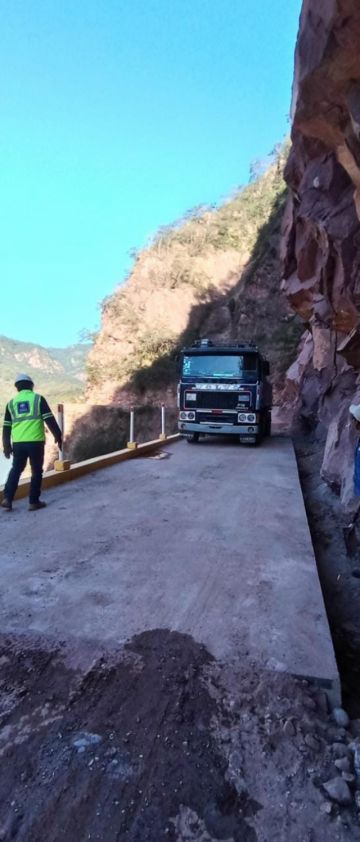 ABC habilita circulación vehicular en el Angosto de Villa Montes, Tarija
