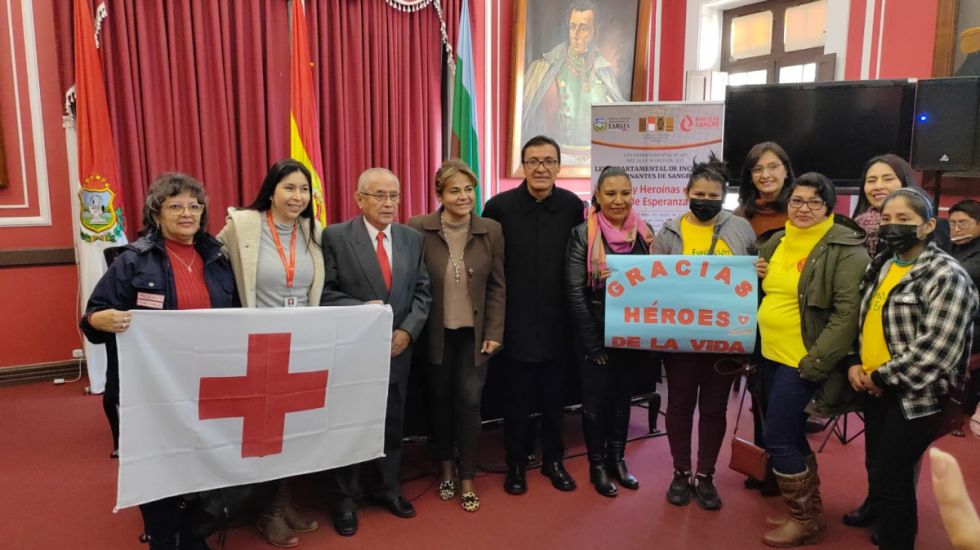 El Banco de Sangre reconoció a donantes voluntarios 