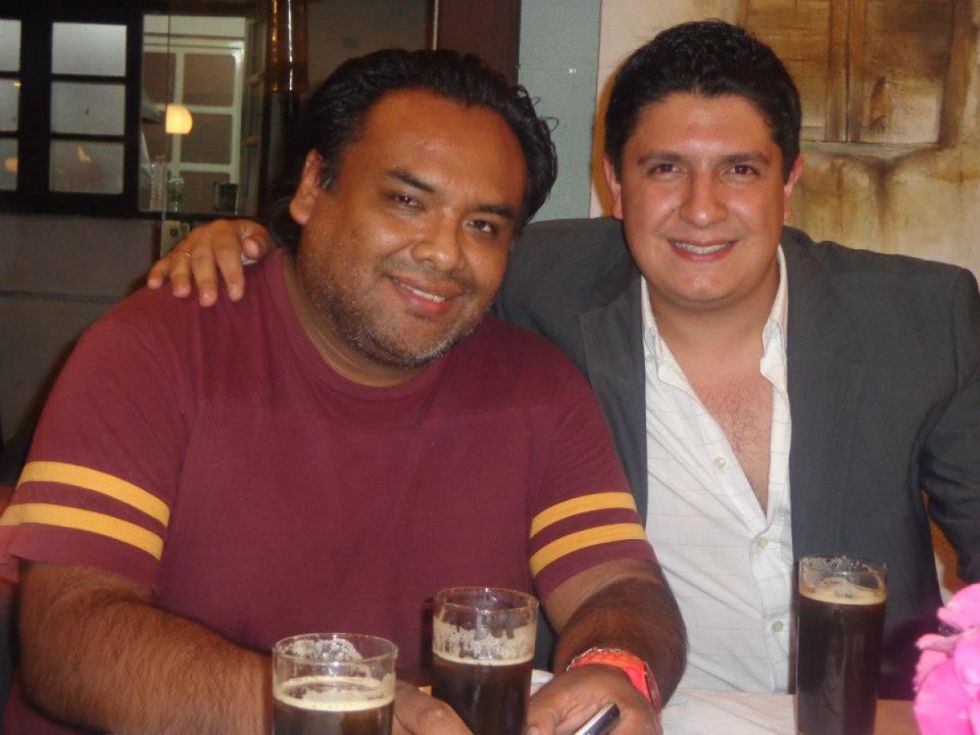 Raúl Saavedra y Héctor Chávez