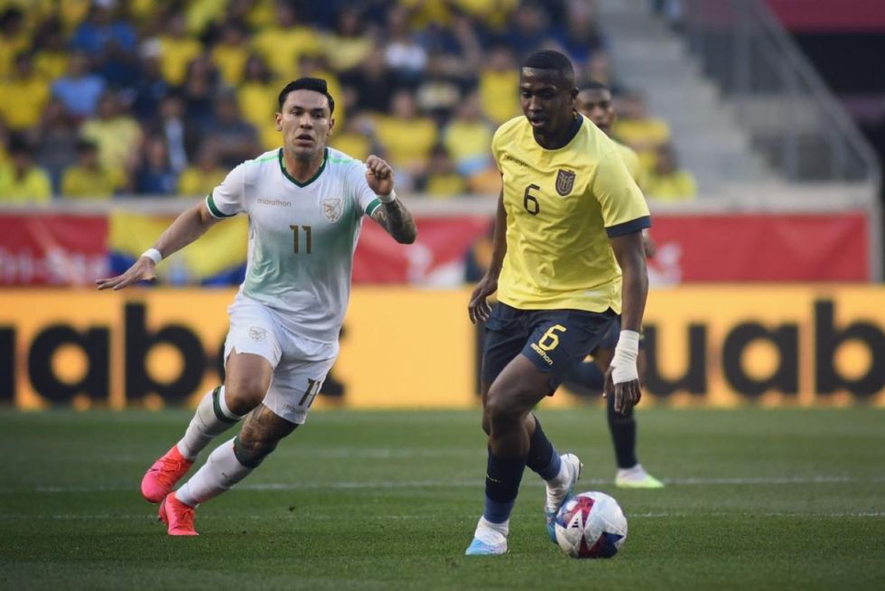 La Selección Boliviana pierde  ante Ecuador en New Jersey