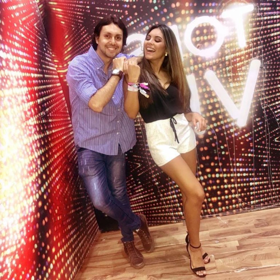 Álvaro Rivero y Valentina Zenteno