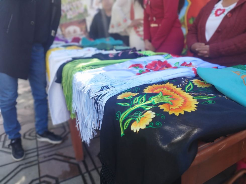 Bordadoras de Méndez alistan una exposición 