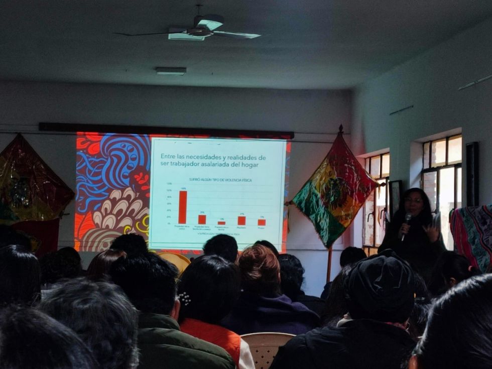 Investigación devela fragilidad de las trabajadoras del hogar
