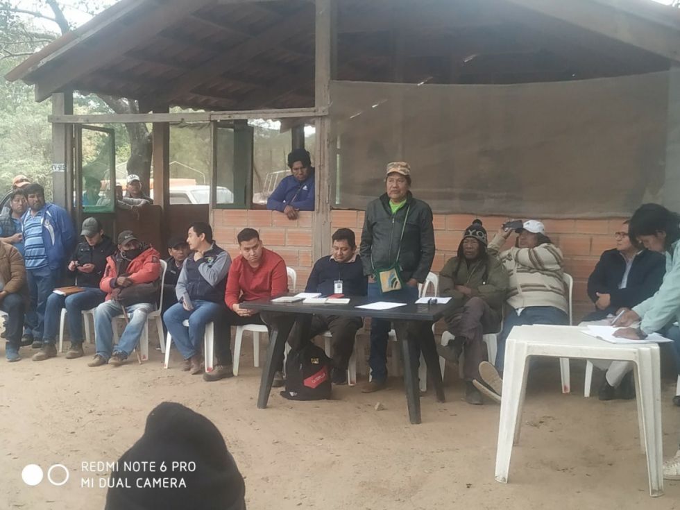 Reunión resuelve declarar zona de desastre al río Pilcomayo