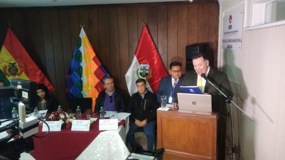 El INE concluye la Actualización Cartográfica Estadística al 100% en Tarija