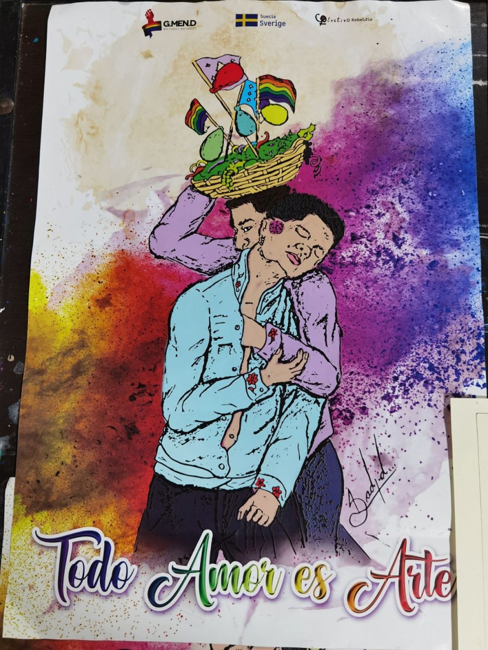 Todo amor es arte, compadres.