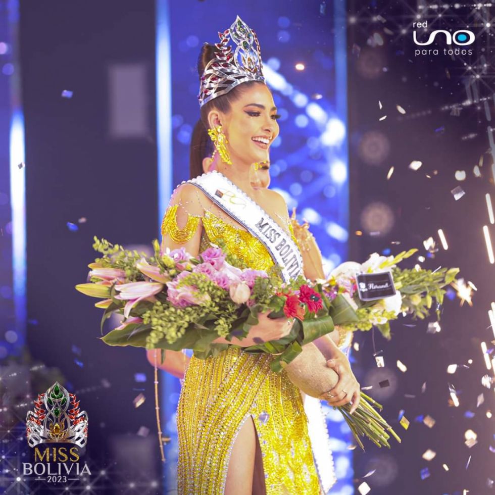 Estefany Rivero es la nueva Miss Bolivia Universo 