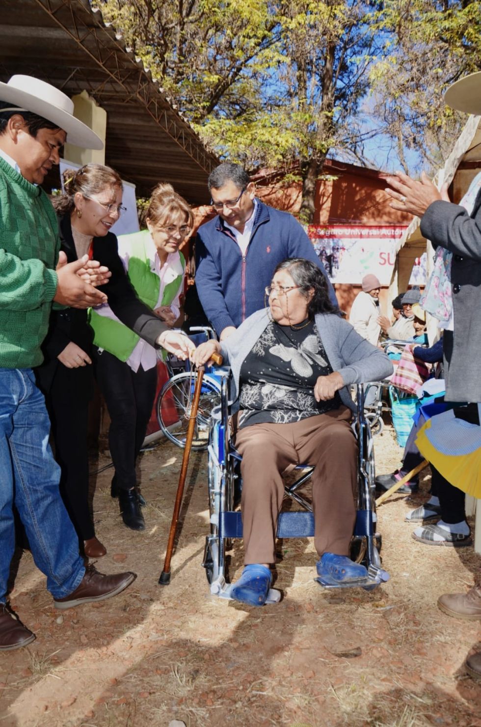 SUSAT II Generación: Gobernación entrega prótesis en El Portillo 