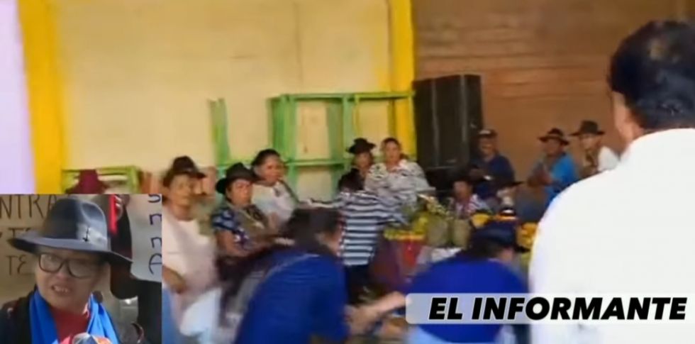 Botan del congreso de Bartolinas a dirigente que apoya a Arce