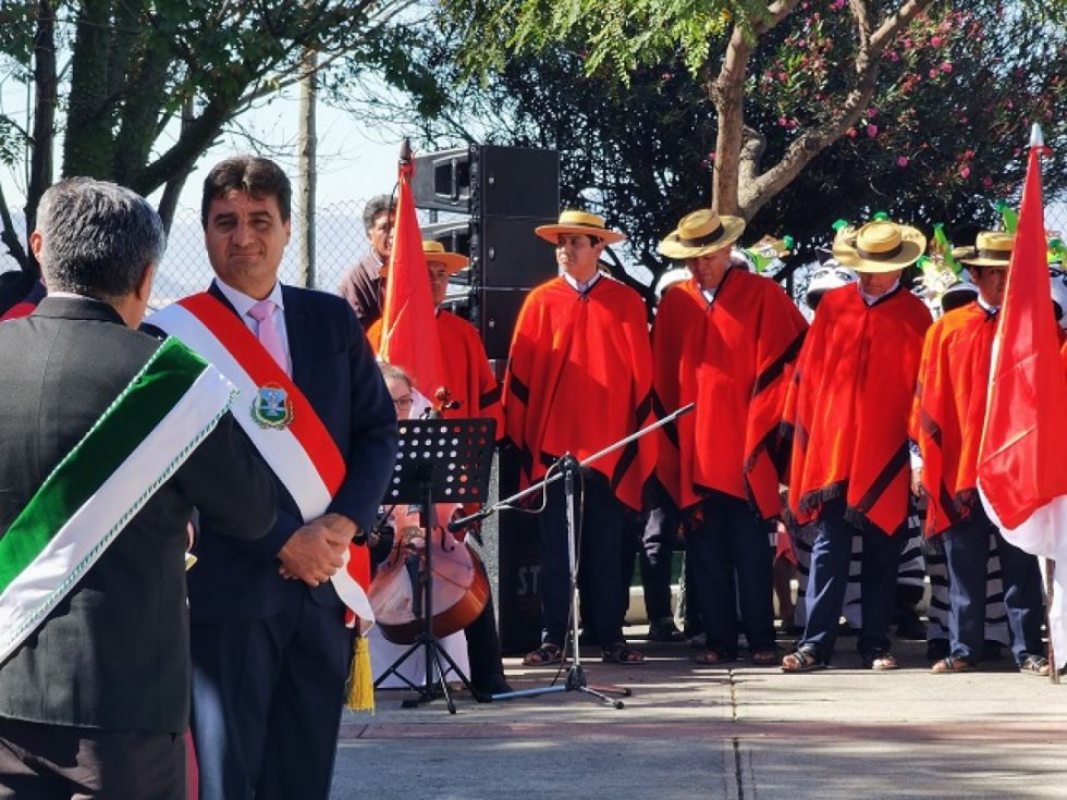 Una ceremonia de honor.
