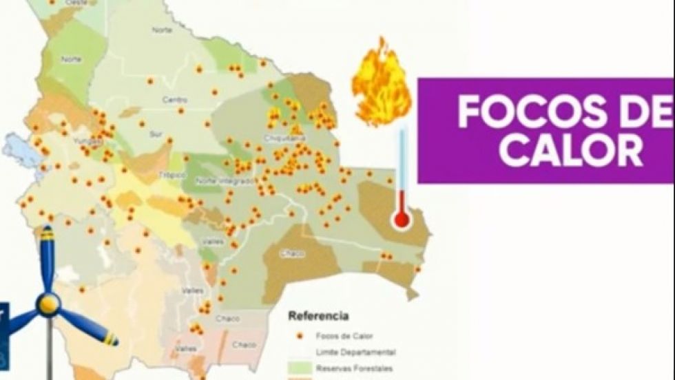 Nuevo director del Sernap reporta 1.145 focos de calor en todo el país