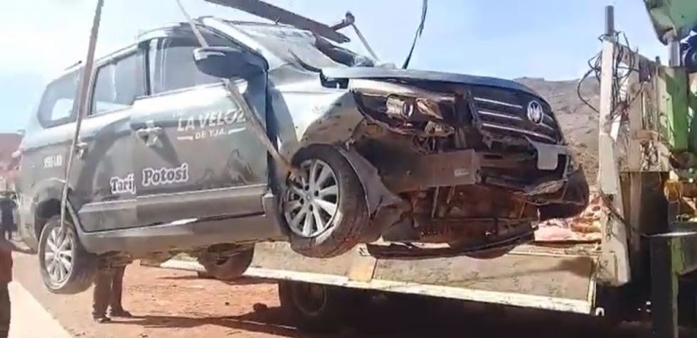 Reportan heridos tras dos accidentes en la ruta Tarija-Potosí