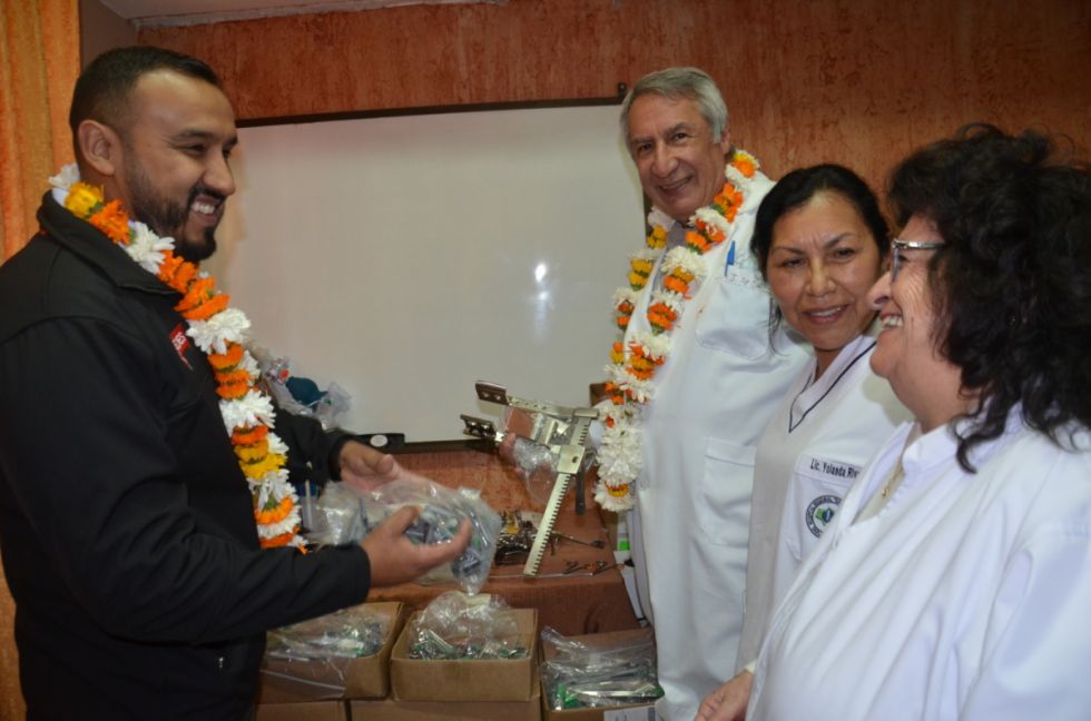 El Hospital San Juan de Dios de Tarija recibió material médico 