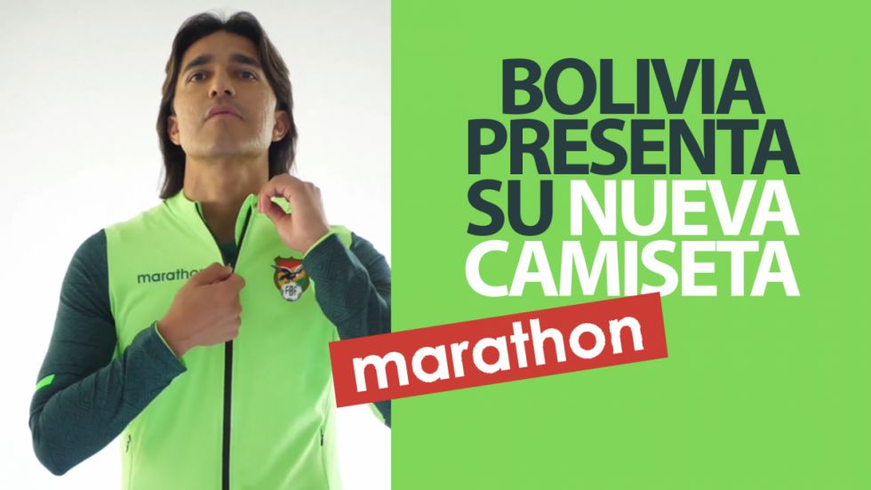 Bolivia presenta su nueva camiseta: El adelanto que dejó Marathon