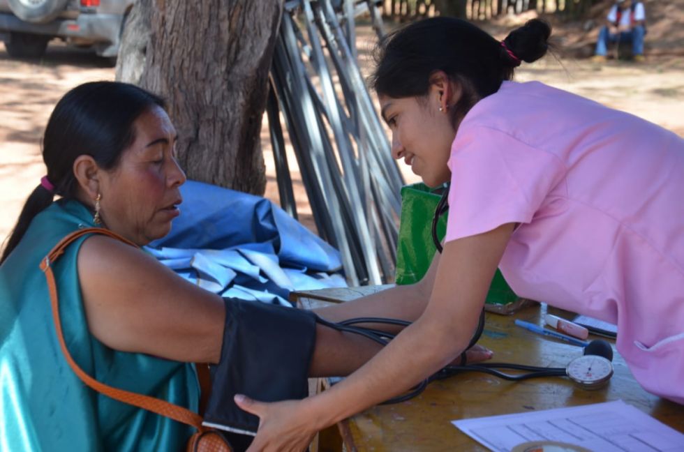 Gobernación llevó brigadas de salud a Tentaguasu 