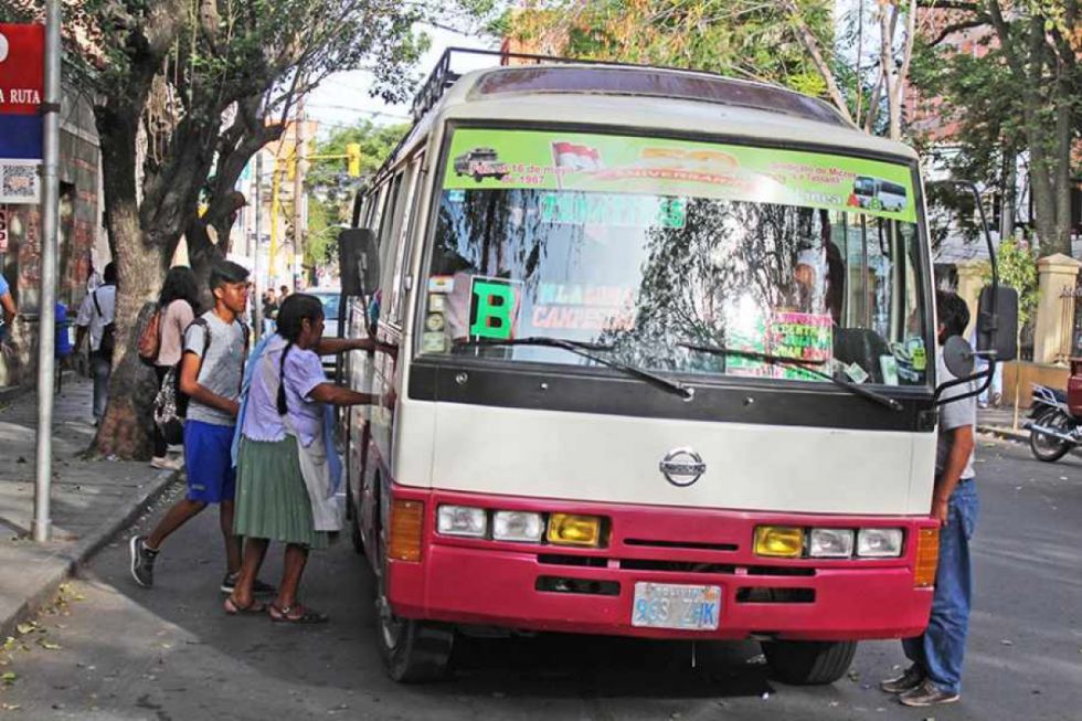 Tarija: Suba de pasajes no afectará a estudiantes ni a los adultos mayores 