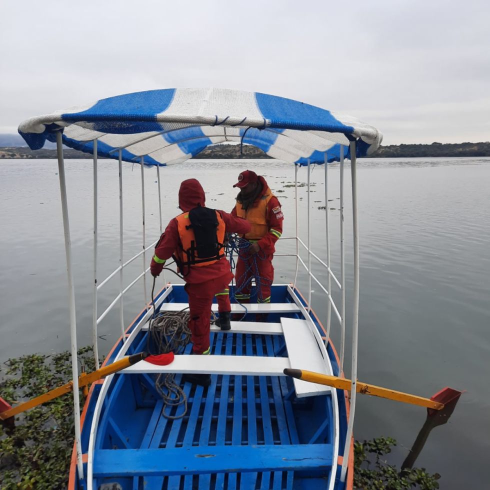 A 12 días de su desaparición, continúa la búsqueda de Santos Suruguay en el lago San Jacinto de Tarija