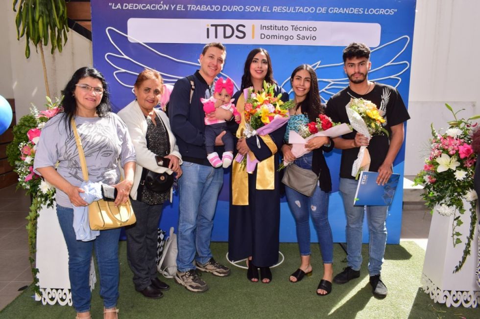 Wendy Taja, graduada ITDS de la carrera Técnico Superior en Diseño de Interiores.