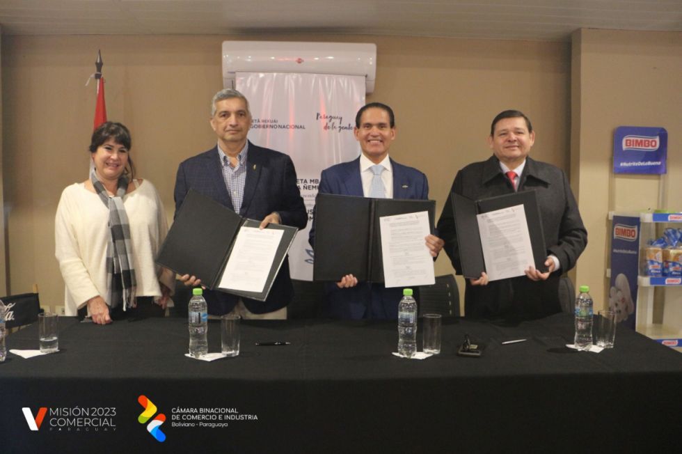 Bolivia y Paraguay firman memorándum para impulsar el desarrollo industrial