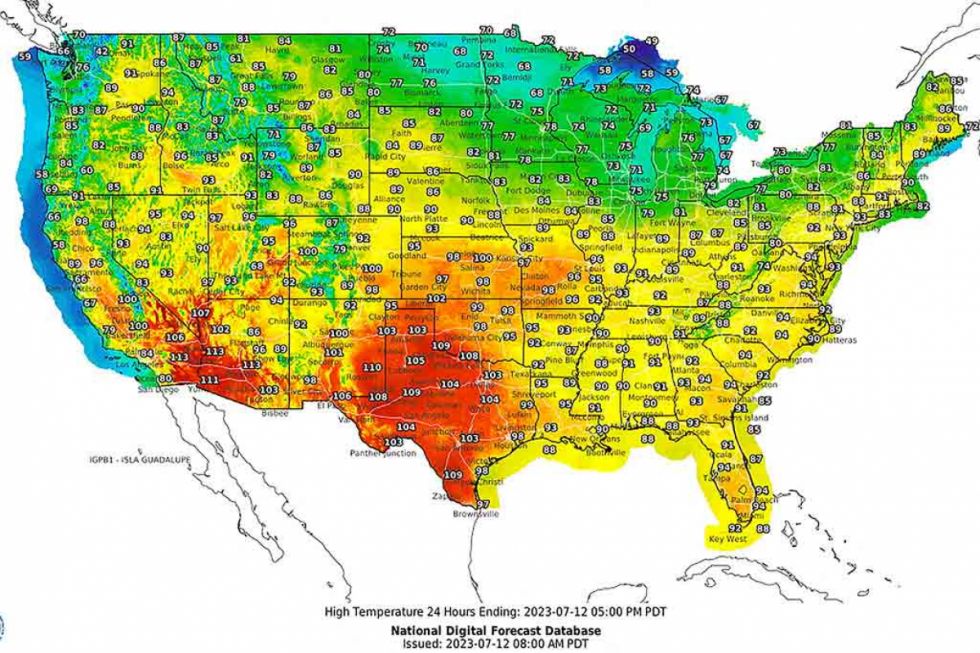 EEUU bajo intenso calor, Biden anuncia medidas