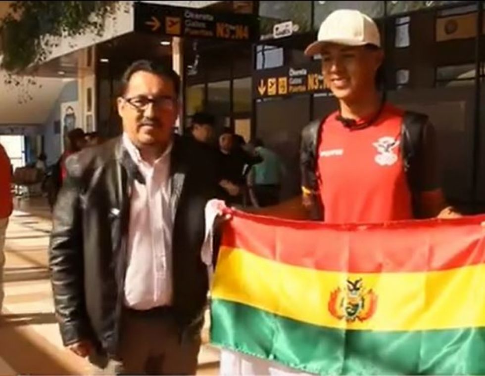 José Aramayo parte rumbo al Mundial de Ciclismo en Escocia