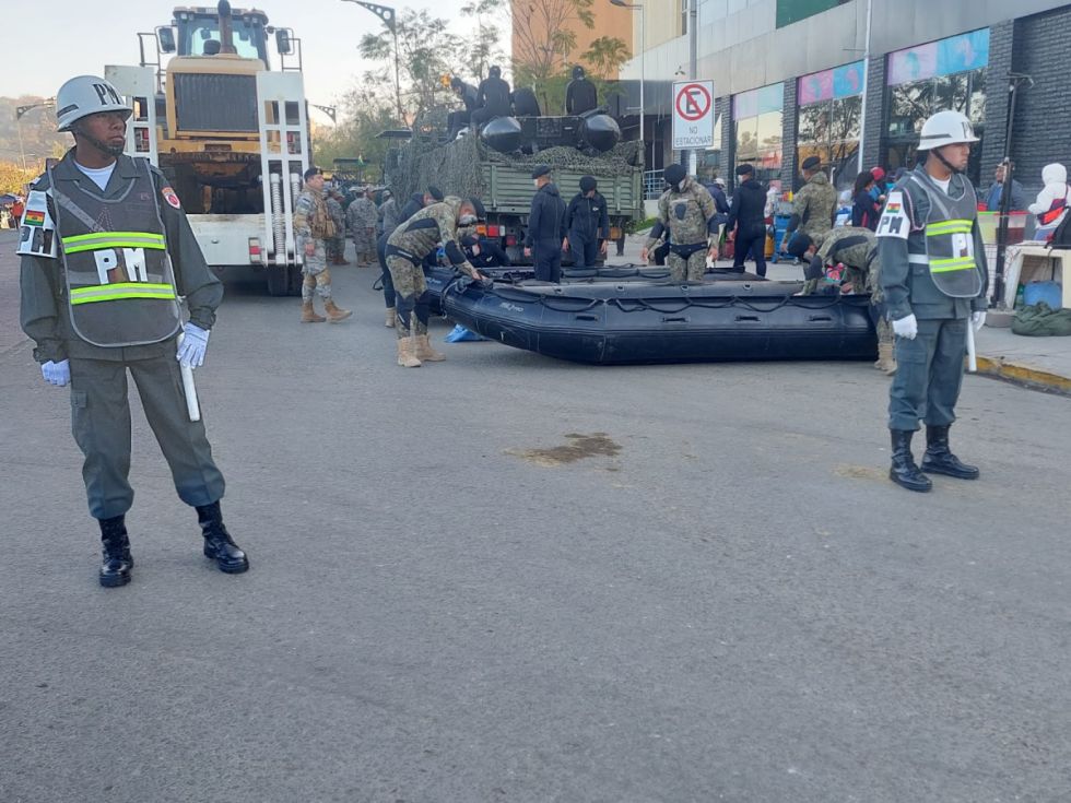 Tarija ya se encuentra lista para la Parada Militar