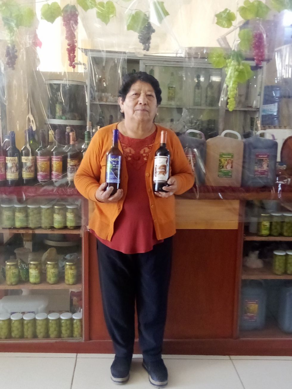 Doña Catita, la vinicultora de Vinos Farfán
