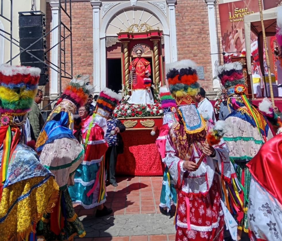Quenillas y tambores resuenan en San Lorenzo por la Fiesta Patronal (Imágenes)