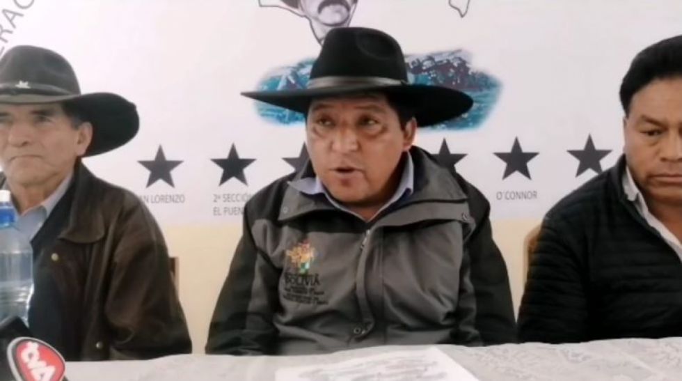 Aldo Velásquez cesa como ejecutivo de la Central Campesina y se establece fecha para Congreso Departamental en Tarija