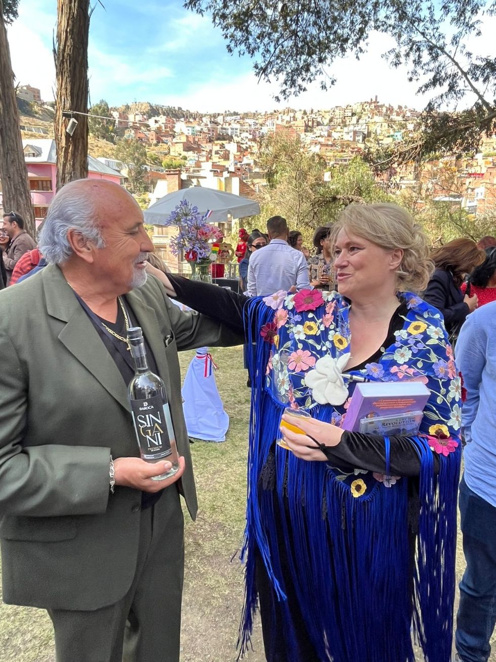Óscar Daroca y Hélène Roos