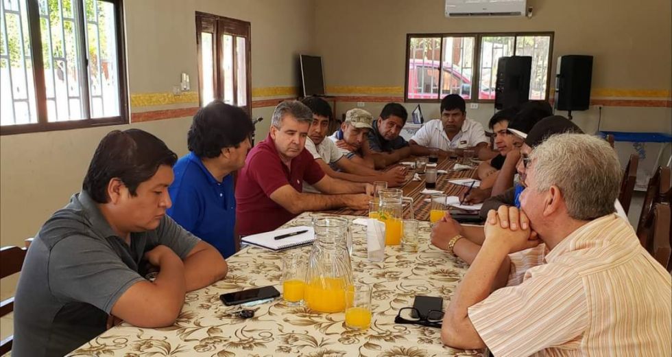 Brú, Vaca y los evistas del Chaco