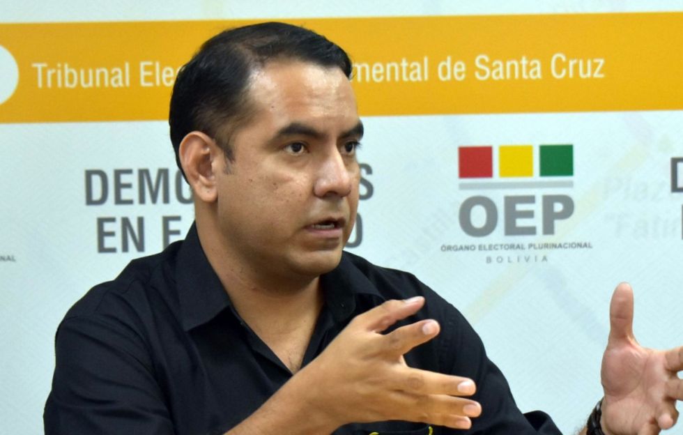 Vocal del TSE rechaza acusaciones de Evo y asegura que sus actos se apegan a la Constitución y las leyes