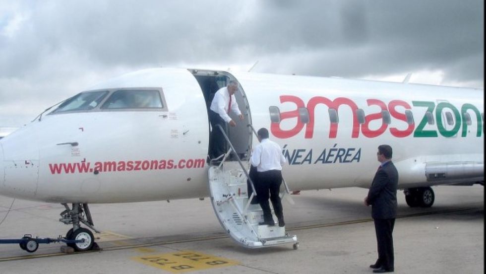 DGAC aclara que Amaszonas no podrá volar hasta que consiga la autorización del dueño de los aviones