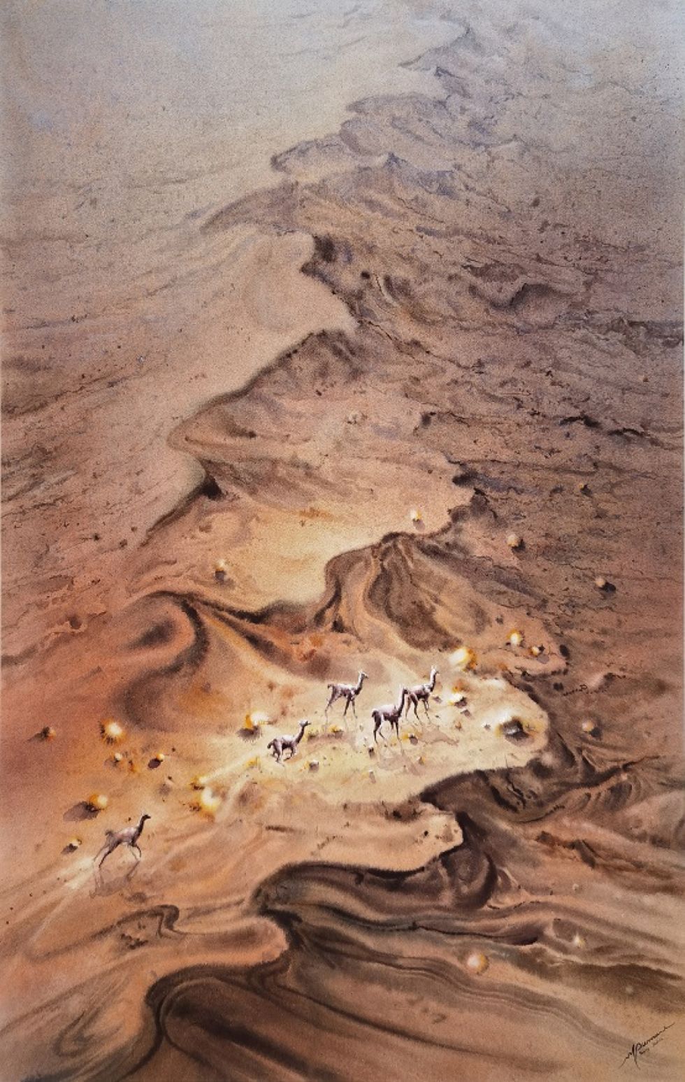 Viajando al mañana, de Milton Pumari.