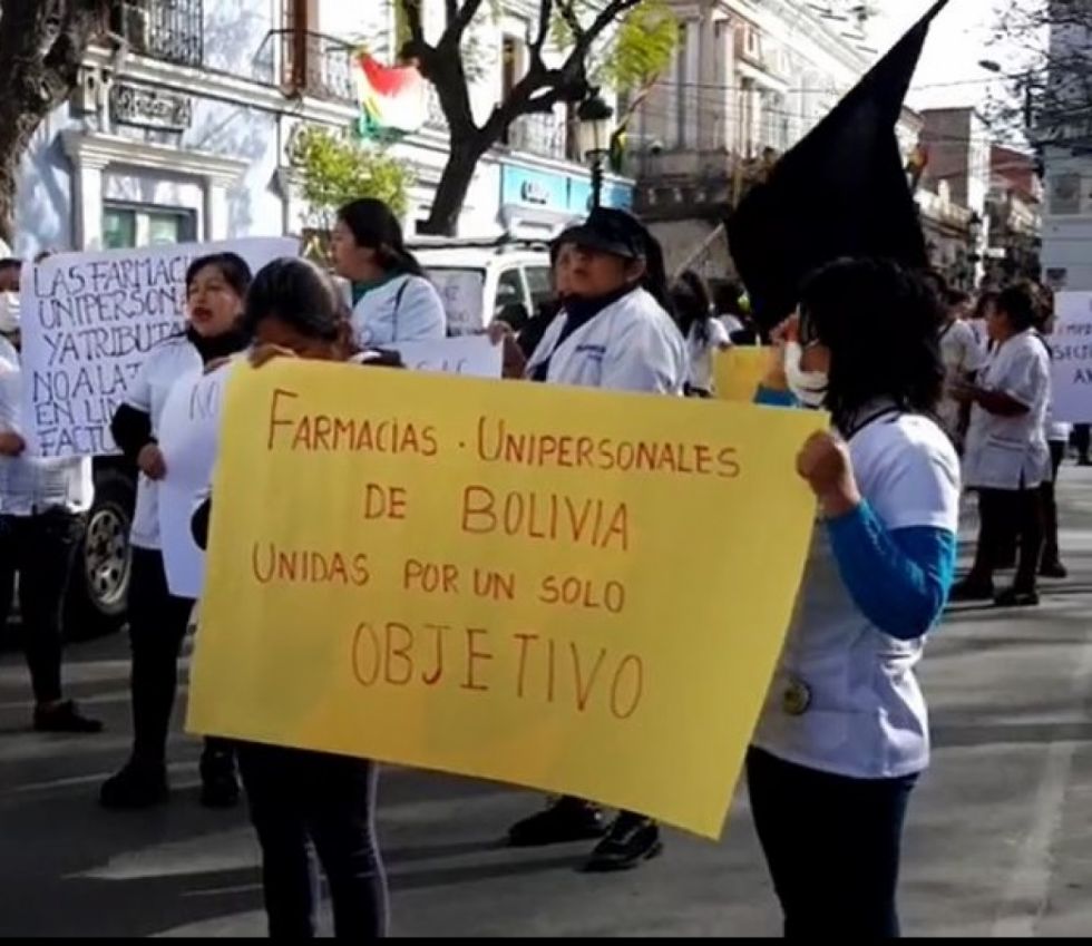 Propietarias de farmacias en Tarija rechazan facturación electrónica