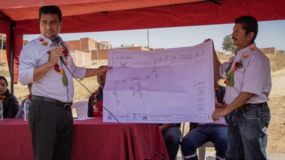 Tarija: Barrio 20 de Enero ya cuenta con sistema de alcantarillado 