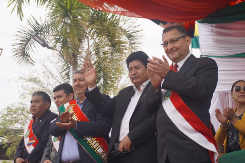 Autoridades nacionales y departamentales celebran 101 aniversario de Bermejo
