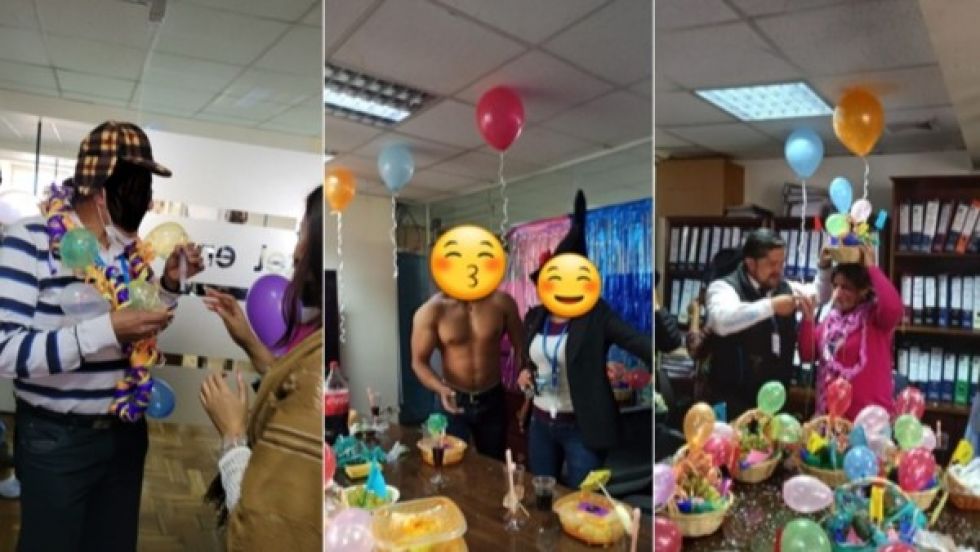 Diputado denuncia fiesta, alcohol y strippers en Entel