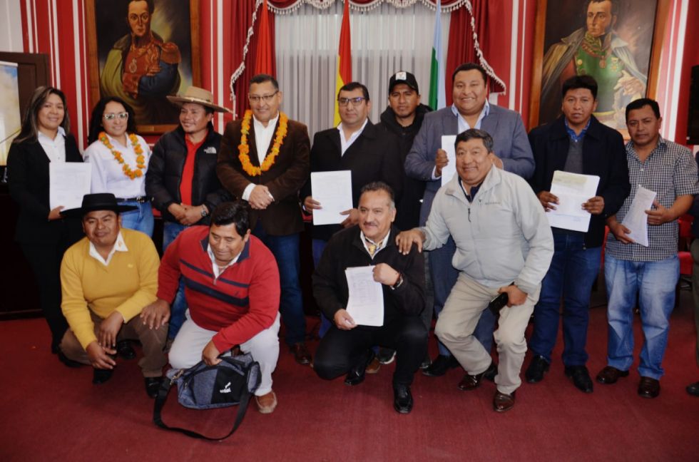 La Gobernación desembolsa Bs 8 millones del Prosol 2023 