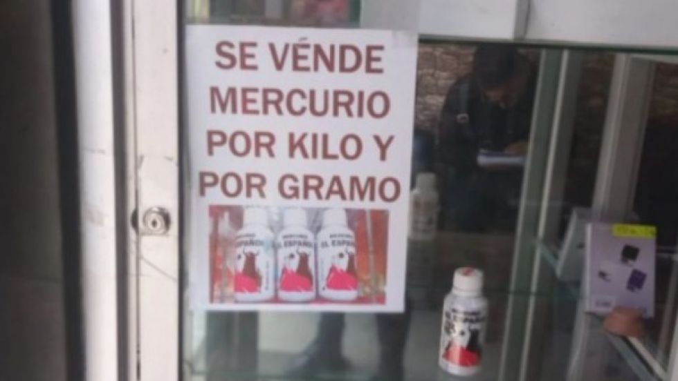 Gobierno registró sólo a 4 comercializadores de mercurio desde la promulgación del DS 4959