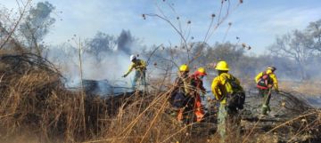 Bomberos voluntarios lamentan falta de conciencia de ciudadanos que provocan incendios en Tarija