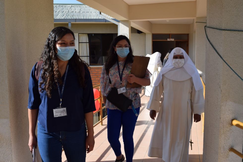 Gobernación y el Viceministerio de Igualdad de Oportunidades inspeccionaron el Hogar de Ancianos Santa Teresa de Jornet