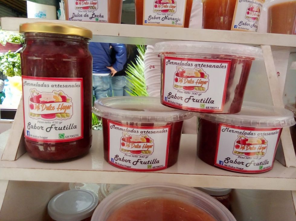 Algunos de los productos de Mi Dulce Hogar