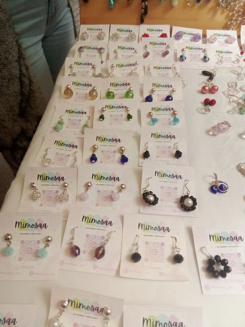 Aretes de Mimosaa