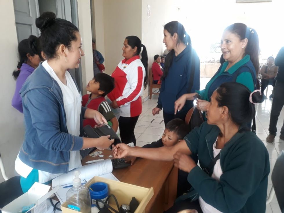Entrega de material